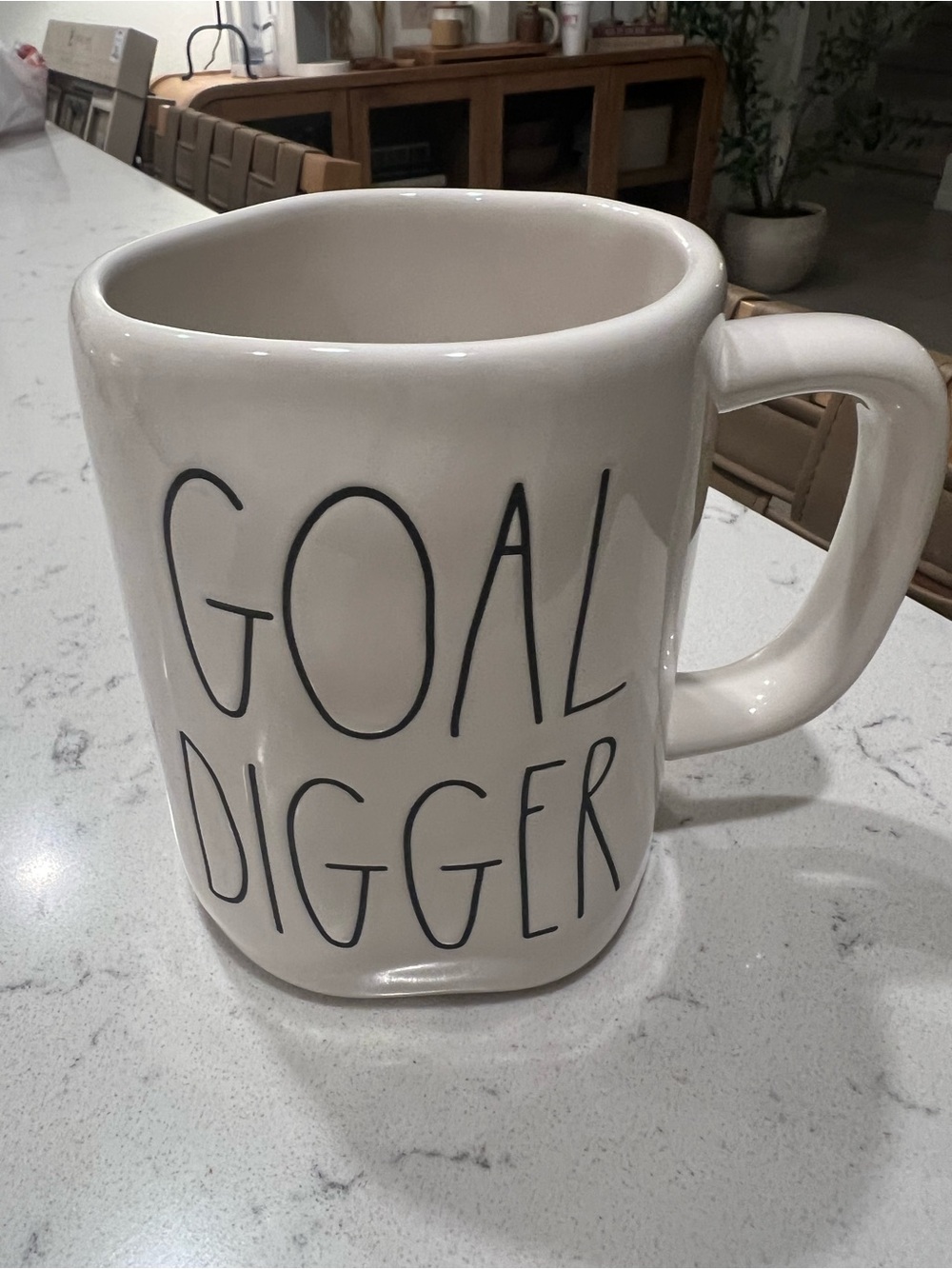 NWT Rae Dunn Goal Digger Mug - Ceramic
